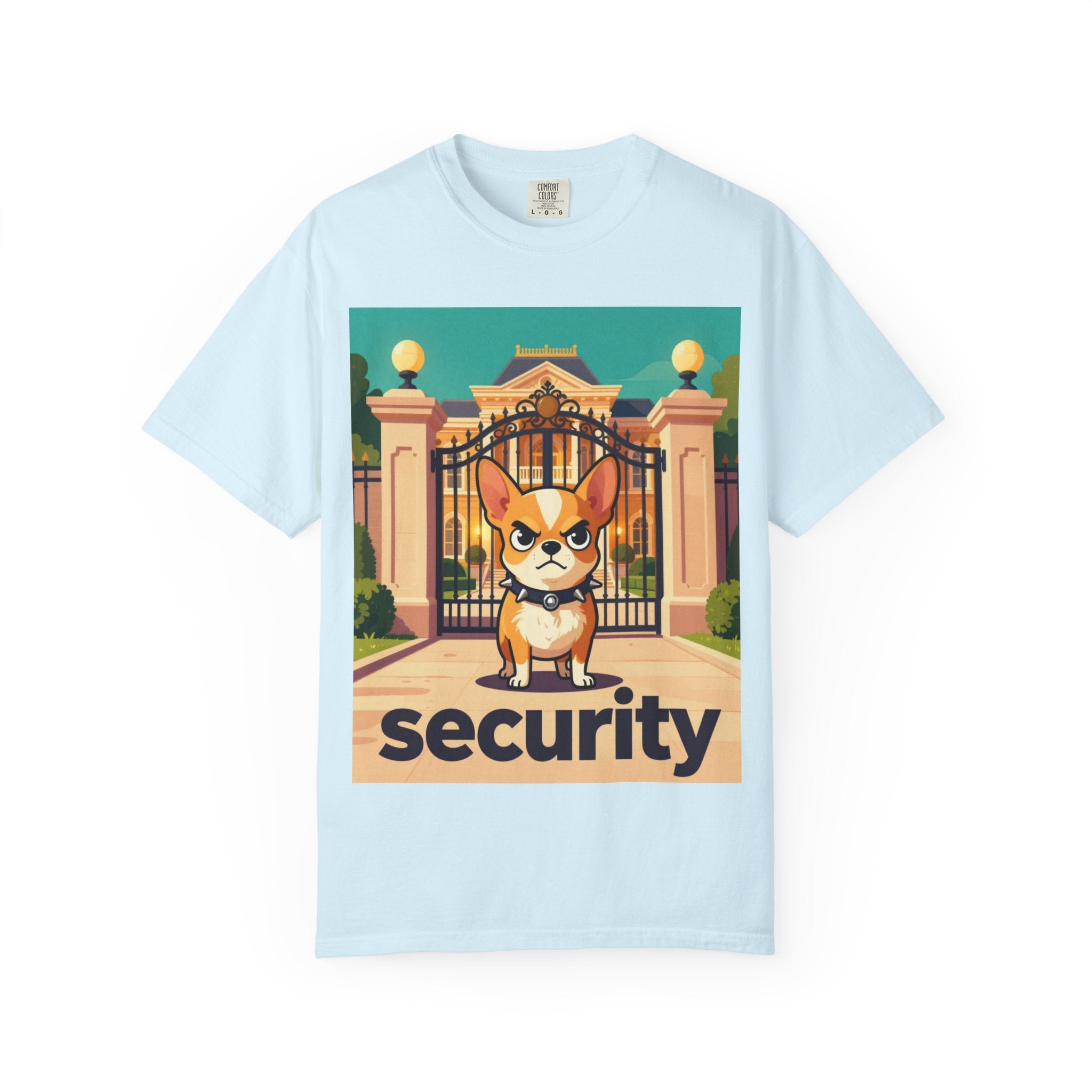 Security Corgi T-Shirt — Cute Guard Dog Graphic Tee