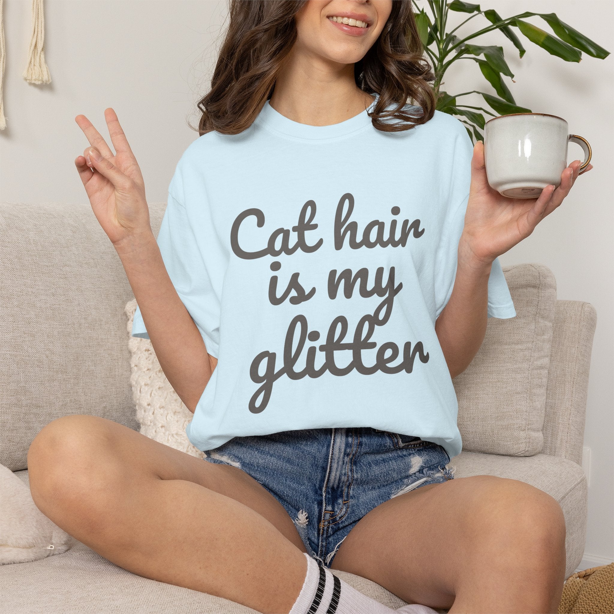 Cat Hair Is My Glitter T-Shirt