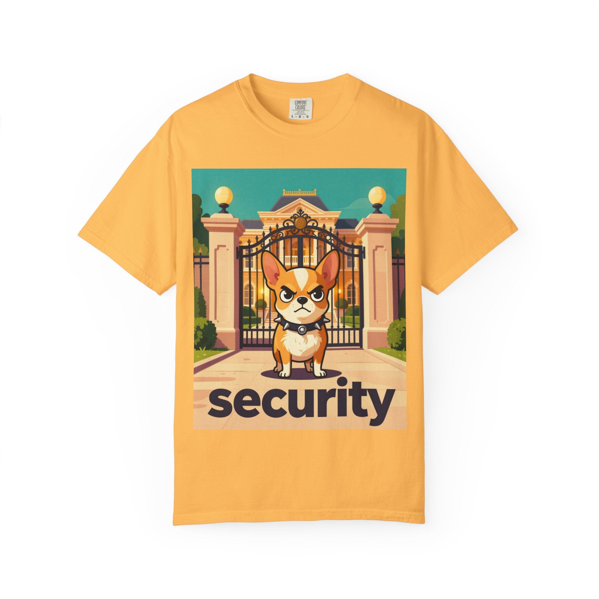 Security Corgi T-Shirt — Cute Guard Dog Graphic Tee