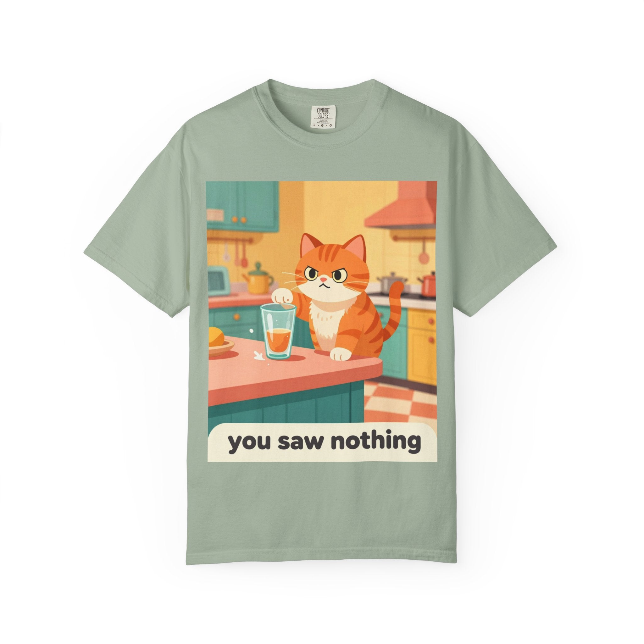 Cat 'You Saw Nothing' T-Shirt