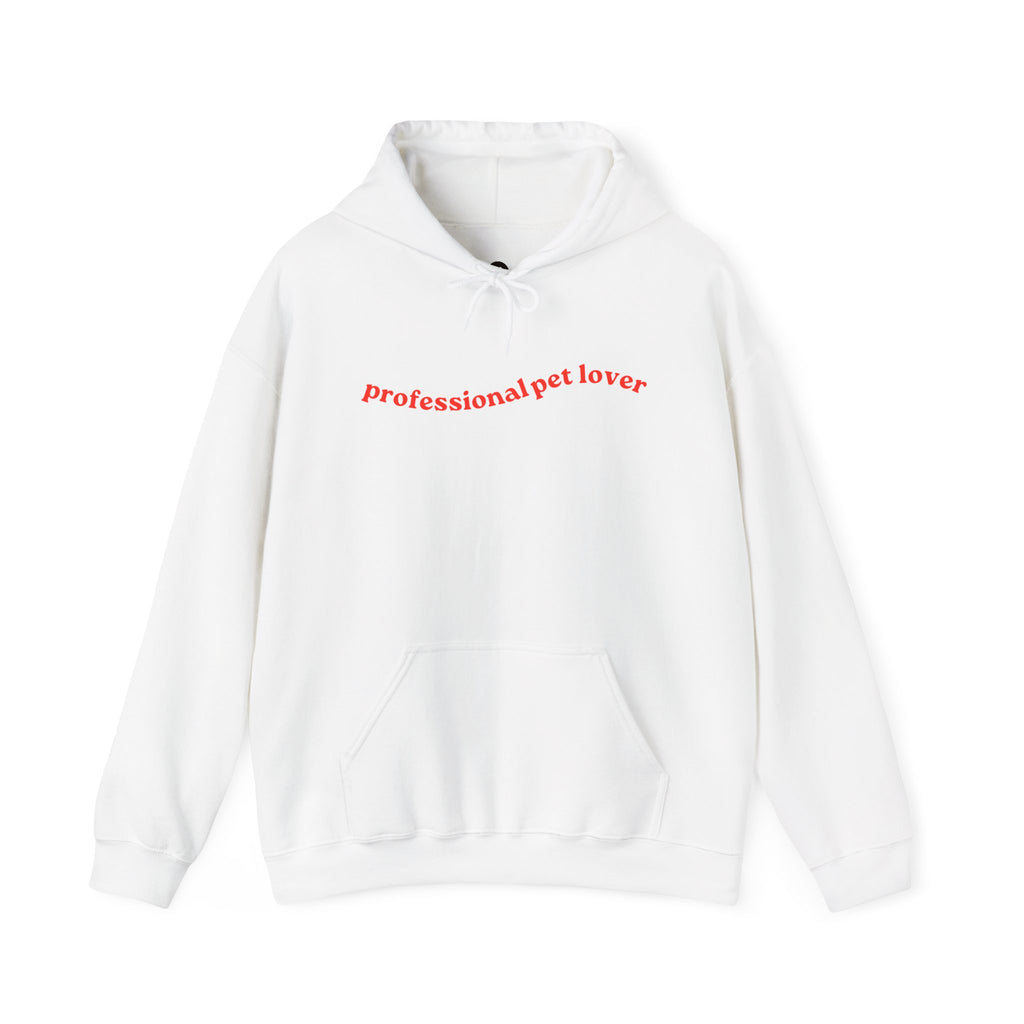 Professional Pet Lover Hoodie | Cozy Unisex Pet Lover Pullover Sweatshirt for Dog & Cat Lovers