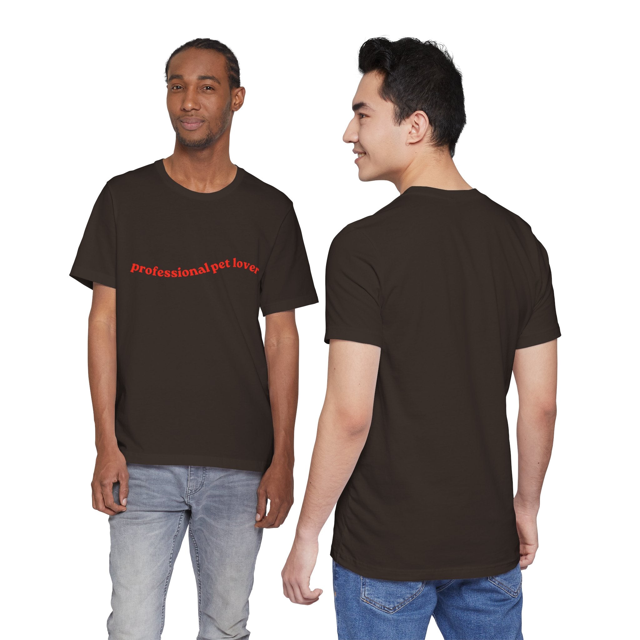 Professional Pet Lover T-Shirt — Cute Casual Tee for Animal Lovers