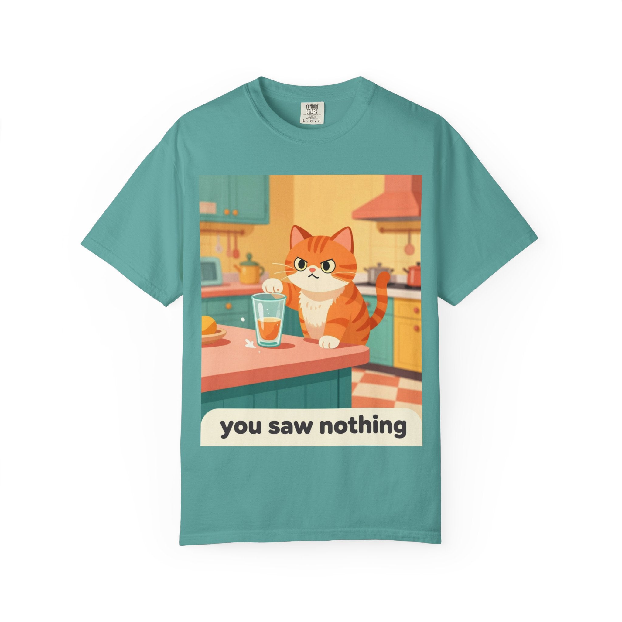 Cat 'You Saw Nothing' T-Shirt