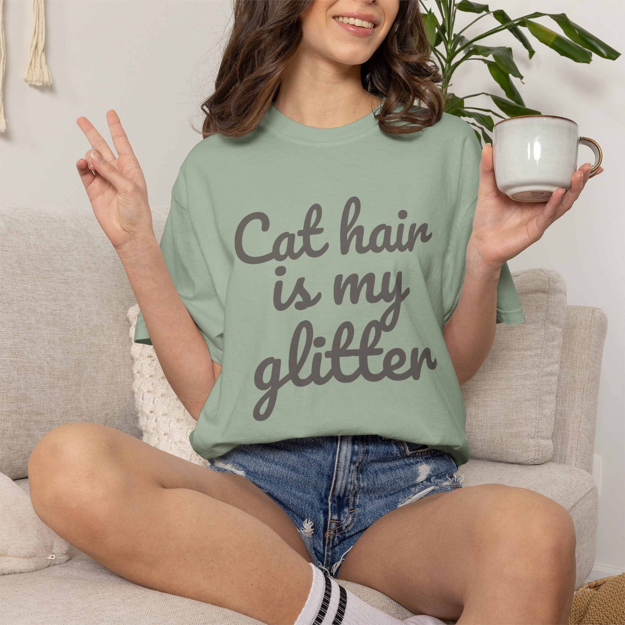 Cat Hair Is My Glitter T-Shirt