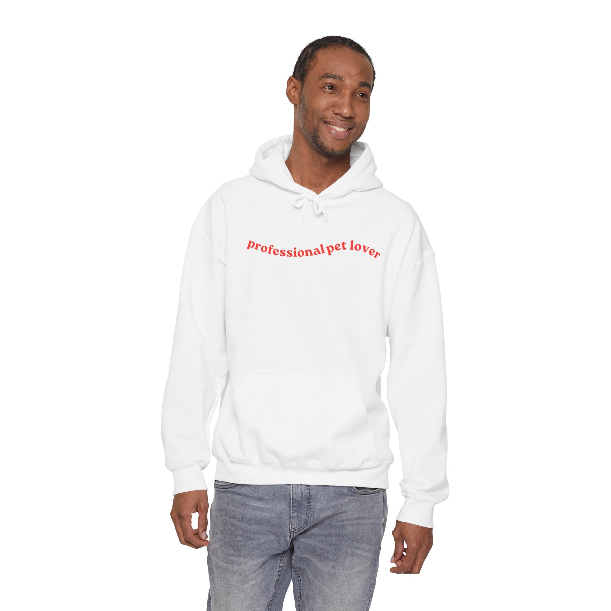 Professional Pet Lover Hoodie | Cozy Unisex Pet Lover Pullover Sweatshirt for Dog & Cat Lovers