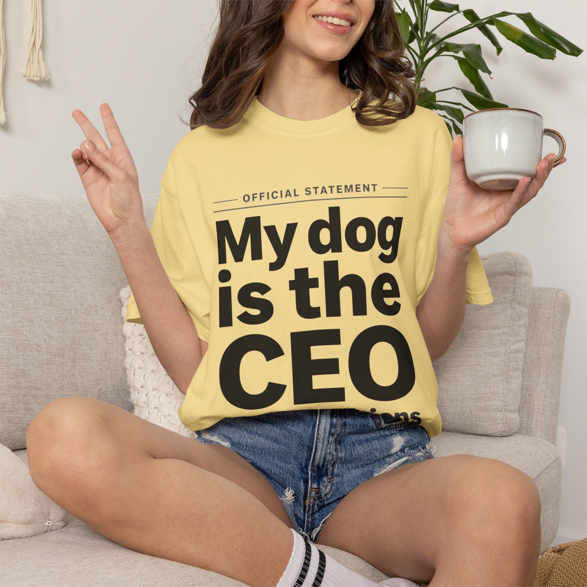 My Dog Is the CEO of My Emotions T-Shirt