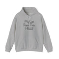 My Cat Runs This House Hoodie – Funny Cat Lover Sweatshirt